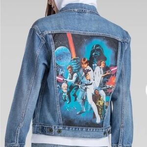 Levi jeans denim Star Wars Jacket A New Hope blue Medium M